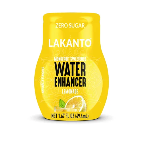 Vista 14 de Lakanto Potenciador de agua sin azúcar, endulzado con edulcorante de fruta de monje y eritritol, hidratación líquida H2O para llevar, cero azúcar