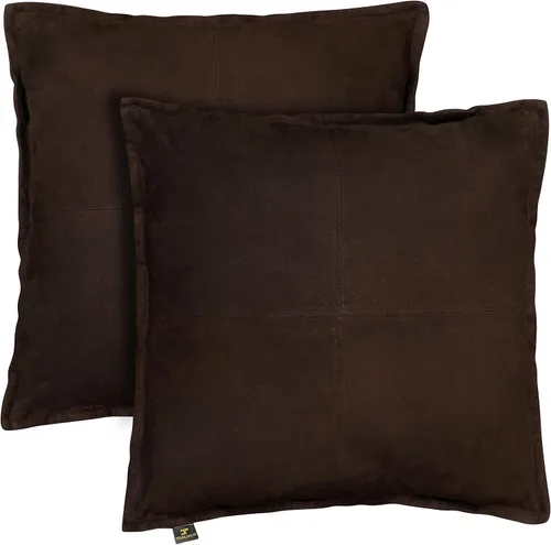 Vista 97 de Funda de almohada de piel de cordero – Funda de cojín decorativa para sofá – Fundas para sala de estar y dormitorio, 22 x 22 pulgadas – Paquete de 2