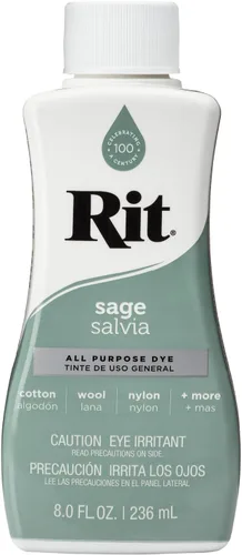 Vista 40 de Rit - Tinte líquido multiusos, aguamarina, botellas de 8 onzas