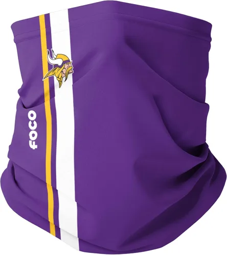 Vista 178 de FOCO NFL unisex-adult Nfl Team Logo Neck Gaiter Multiuse Mini impresión del color del equipo.