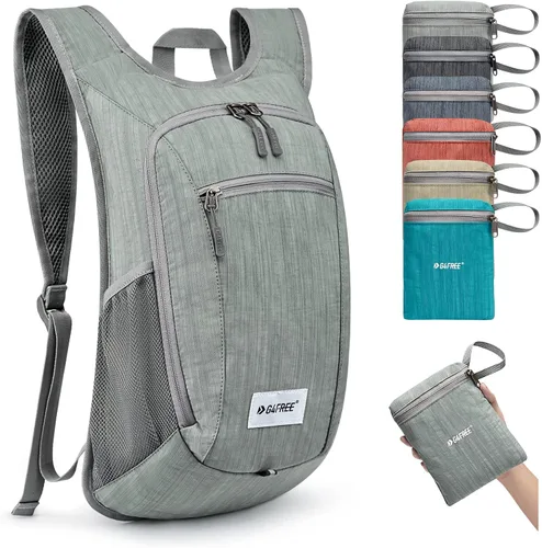 Vista 15 de G4Free 10L/15L Mochila para Senderismo Plegable Ligera, Mochila de Día para Caminatas, Pequeña, Viaje al Aire Libre, Bolsa de Hombro Plegable