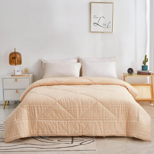 Vista 12 de 2025 Juego de edredón Premium Actualizado de Cama sin Vacío para Todas las Estaciones 100% Algodón Relleno - Reversible, Ligero, Suave, Transpirable