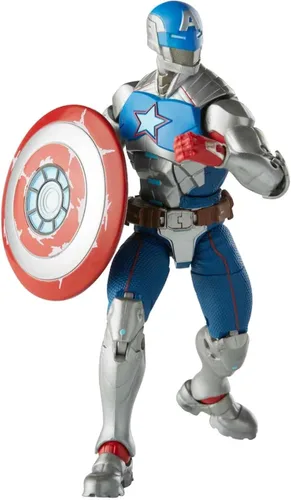 Vista 13 de Hasbro Marvel Legends Series - Figura de acción coleccionable de 6 pulgadas de Tony Stark (A.I.) para niños a partir de 4 años