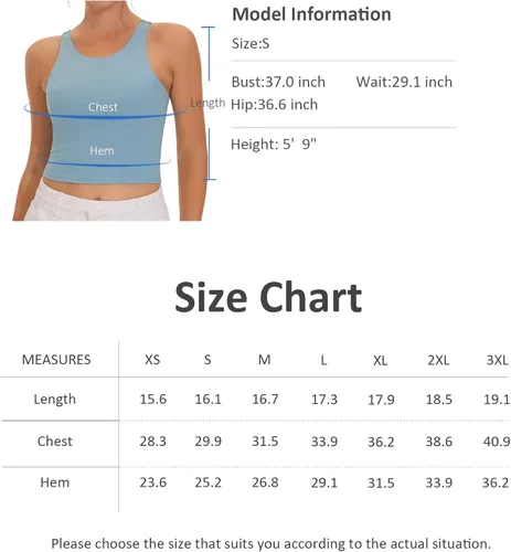 Vista 7 de THE GYM PEOPLE Brasier deportivo de espalda cruzada para mujer, con cuello alto y relleno extraíble, para entrenamiento, yoga