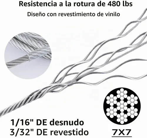 Vista 2 de Kit de accesorios para toldo, 6 pulgadas, juego de 84 piezas