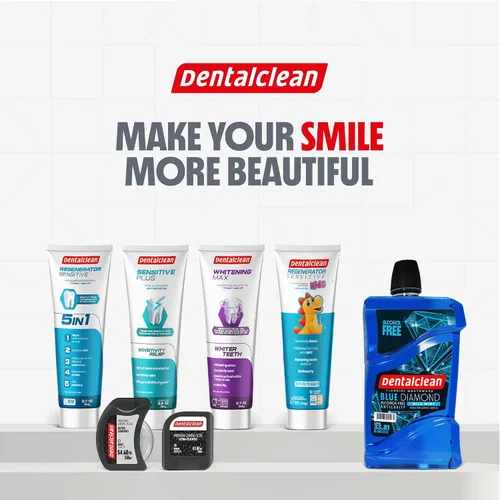 Vista 6 de Dentaclean - Paquete de 3 geles dentales sensibles regeneradores para niños, regeneración de esmalte, prevención de caries y alivio