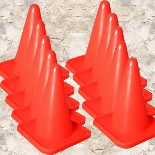 Vista 4 de BlueDot Trading Conos para entrenamiento de agilidad., 40 Naranja