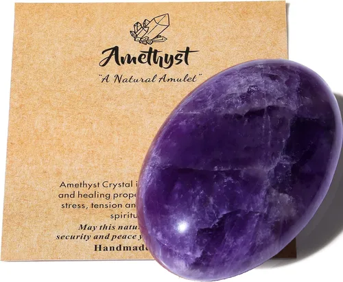 Vista 24 de MAIBAOTA Piedra de Cristal de Ojo de Tigre de 2.4" Pulida para Palma de 0.7" de Grosor Piedra Natural de Reiki Gema Cristales Curativos Piedra