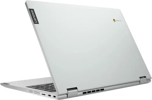 Vista 4 de Lenovo Laptop Chromebook 2 en 1, pantalla táctil Full HD de 15.6", Intel Core i3-8130U, 4GB, 64GB eMMC SSD, Wi-Fi, lector de tarjetas Micro-SD