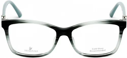 Vista 2 de Gafas graduadas Swarovski SK 5255 087 Shiny Turquoise, Verde