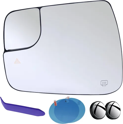 Vista 11 de EAP Espejo lateral del conductor compatible con Dodge RAM 1500 2019-2025, calefactado sin atenuación automática 68402037AA 68402093AA LH - Calentado