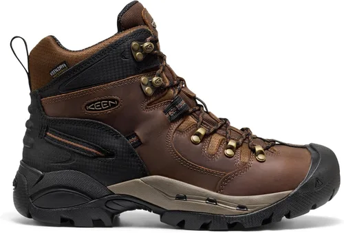 Vista 2 de KEEN Utility Pittsburgh - Botas de trabajo impermeables con punta de acero para hombre de 6 pulgadas
