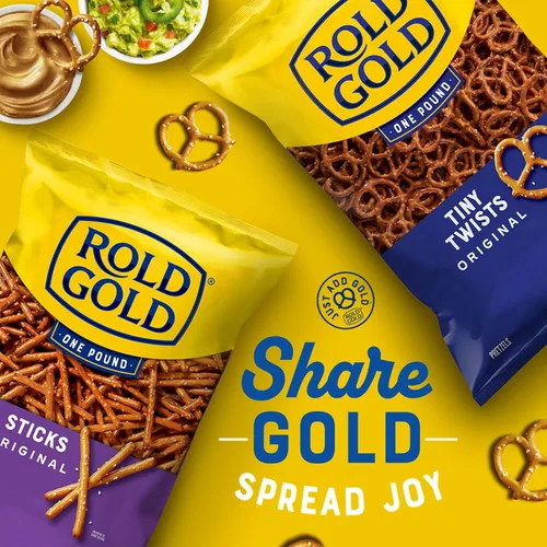 Vista 3 de Rold Gold - Pretzels en palos, 1 onza (paquete de 40)