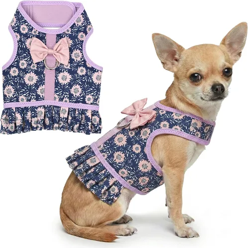 Vista 42 de Arnés para perro Parisian Pet - Arnés de libertad ajustable - Chaleco para perro de camuflaje verde - Arnés para perro de 100% tela de malla