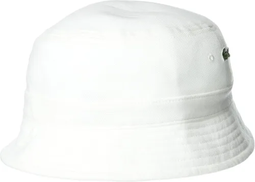 Vista 2 de Lacoste Sombrero de pescador de piqué de cocodrilo sólido para hombre