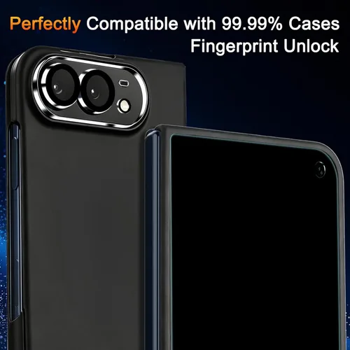 Vista 7 de TZGZT Paquete de 3 protectores de pantalla de privacidad para iPhone Duo