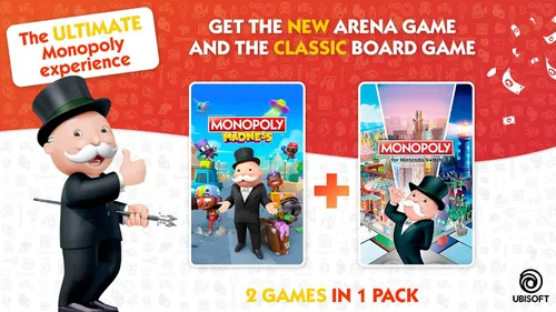 Vista 2 de MONOPOLY for Nintendo Switch + MONOPOLY Madness - Nintendo Switch, Nintendo Switch Lite