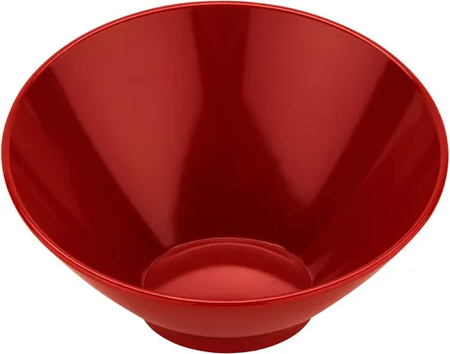 Vista 32 de G.E.T. B-792-W - Cuenco en ángulo para servir en cascada para ensaladas, arroz y postre, 24 onzas / 9.25 pulgadas, color blanco