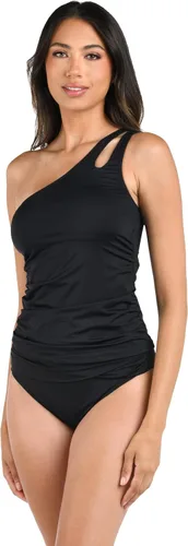 Vista 3 de Island Goddess - Traje de baño tankini con un hombro