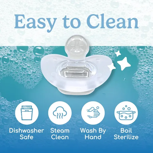 Vista 8 de Chupete Breathe Baby – Diseño Patentado para el Desarrollo Oral y Facial Natural - Libre de BPA, Libre de Látex, Desarrollado por Pediatras - Apto