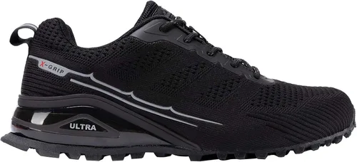 Vista 2 de Kricely Zapato deportivo para hombre, para correr, caminar, hacer senderismo y entrenamiento funcional, para exteriores, calzado informal de hombre