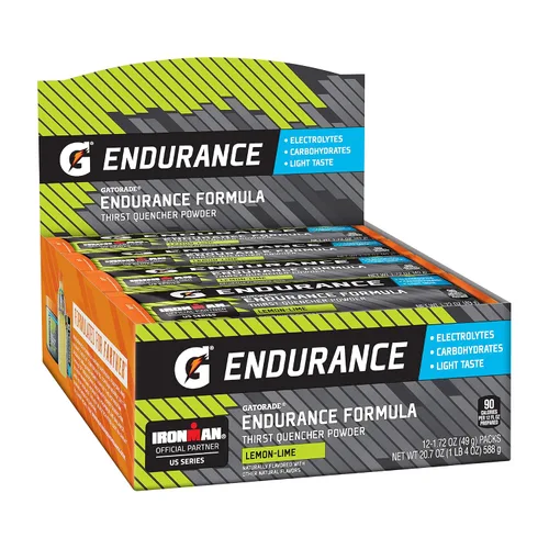 Vista 3 de Gatorade Endurance Formula - Palitos en polvo, lima limón, paquetes de 1.72 onzas, 12