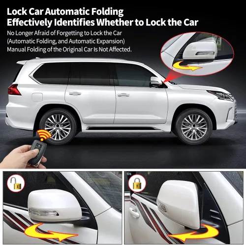 Vista 4 de Módulo OBD de Apertura y Cierre Automático Remoto de Ventanas + Kit de Bloqueo de Velocidad de Puerta + Plegado y Desplegado de Espejo Retrovisor