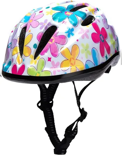 Vista 16 de Casco de bicicleta súperligero rosa para niñas pequeñas y bebés.