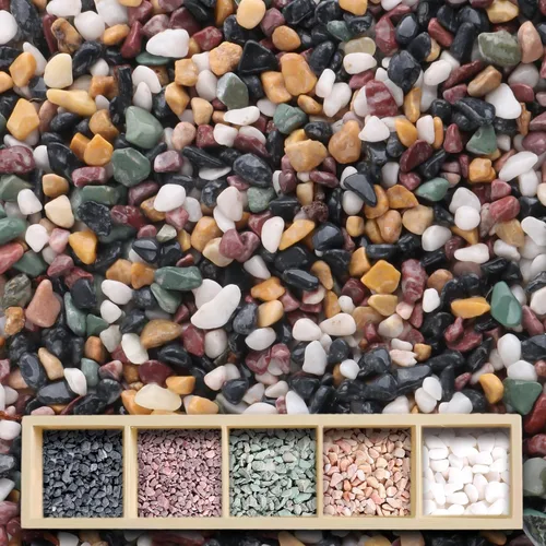 Vista 13 de 2.4 libras Mezcla de guijarros de roca volcánica hortícola para bonsái, piedra pómez para plantas suculentas y cactus, grava decorativa arenosa