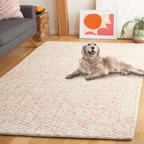 Vista 9 de SAFAVIEH Natura Collection - Alfombra de pasillo de 8 pies, color beige y marfil, diseño moderno, ideal para zonas de alto tráfico en pasillo, baño