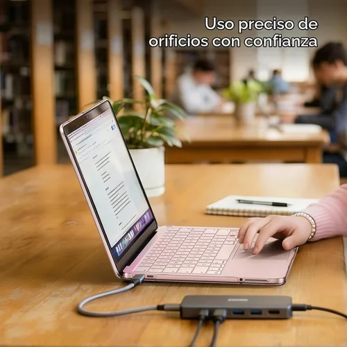 Vista 4 de EooCoo Funda para MacBook Neo de 13 pulgadas modelo A3404 2026 con chip A18 Rubor de cristal