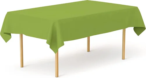 Vista 166 de Pomp - Mantel premium de poliéster con estampado abstracto de 52 x 52 pulgadas cuadradas Tela de fácil cuidado, resistente a arrugas y manchas