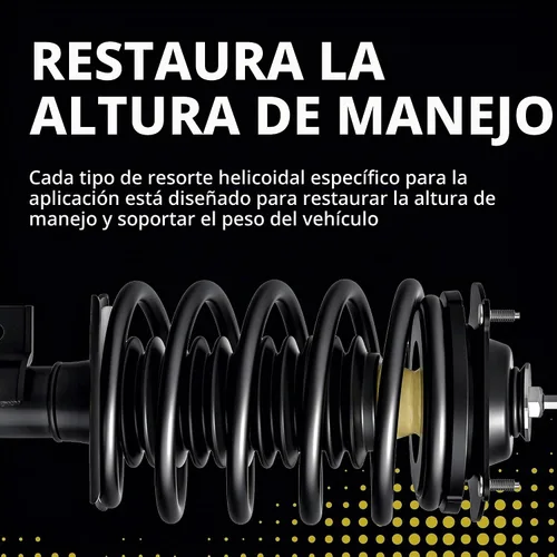 Vista 5 de Monroe Quick-Strut 139105 Conjunto de puntal de suspensión y resorte helicoidal para Chevrolet Silverado 1500
