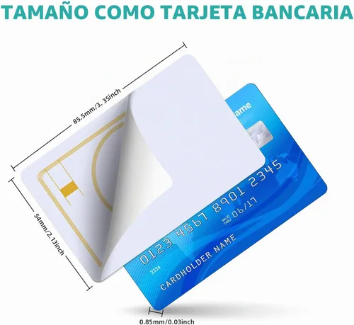Vista 2 de 30 tarjetas NFC, etiquetas NFC, tarjetas de visita NFC, 215 tarjetas en blanco, 504 bytes programables, etiquetas NFC compatibles con teléfonos