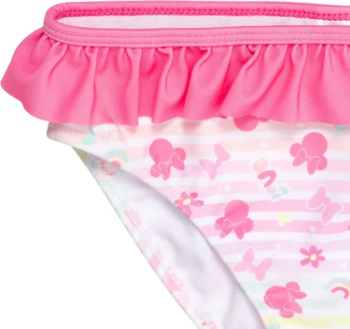 Vista 7 de Disney Minnie Mouse Frozen Princess Belle - Juego de traje de baño de 3 piezas tankini parte superior inferior de bikini para niños pequeños a niños