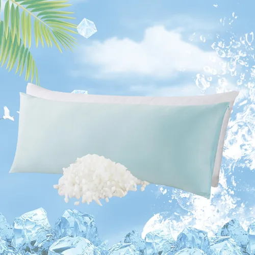 Vista 30 de WhatsBedding Almohada corporal de espuma viscoelástica con funda de algodón transpirable con cremallera, almohada de cuerpo completo para adultos