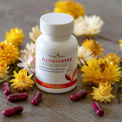 Vista 5 de Young Living IlluminEyes - Soporte para la salud ocular, protección contra la luz azul, incluye luteína y zeaxantina, ayuda a reducir la fatiga