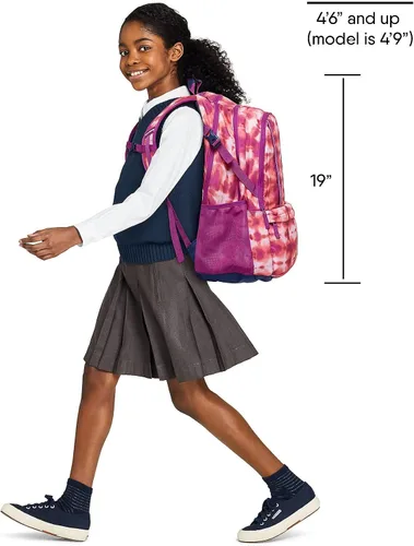Vista 4 de Mochila Lands' End ClassMate , Cobalto, L, Mochilas de viaje