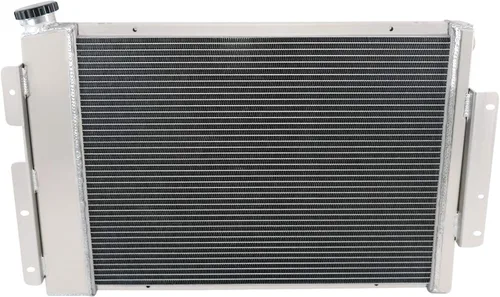 Vista 2 de Radiador compatible con 1967-1969 Chevy Camaro Base RS SS 3.8L 4.1L L6 5.0L 5.3L 5.4L 6.5L 7.0L V8 Gas y 1967-1969 Pontiac Firebird L6 V8, 3 filas