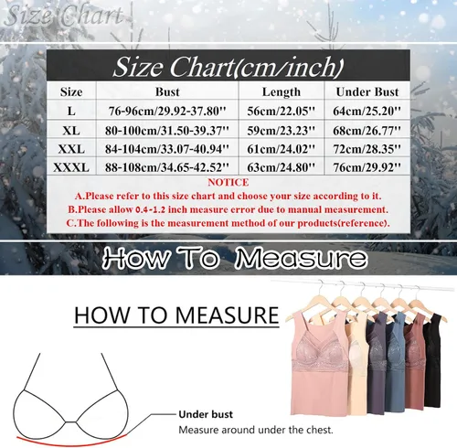 Vista 5 de Camisas térmicas para mujer, con forro polar, sin mangas, camisola elástica, capa base, chaleco cálido, ropa de invierno