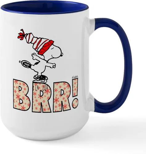 Vista 41 de CafePress SNOOPY Joe Cool - Taza de café de cerámica (15.0 fl oz)