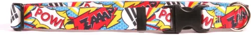 Vista 7 de Yellow Dog Design Collar para perro con graffiti, tamaño grande, 18 a 28 pulgadas Perro Graffiti