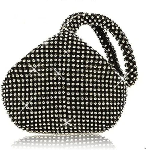 Vista 14 de JIAN YA NA Fashion Women Bridesmaid Lady Girl Bride Evening Clutch Bag for Prom Cocktail Party Wedding Engagement