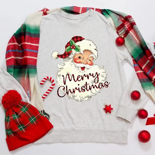 Vista 4 de 12 hojas de vinilo de transferencia de calor de Navidad, transferencia de calor de Navidad para camisetas, calcomanías de vinilo HTV para planchar