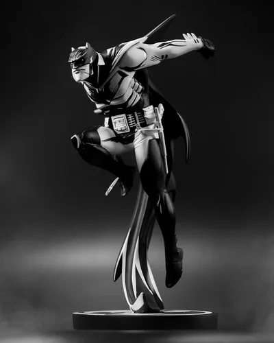 Vista 6 de McFarlane Toys - DC Direct Batman White Knight por Sean Murphy (Batman Black & White) Sketch Edition Variant Resin Statue