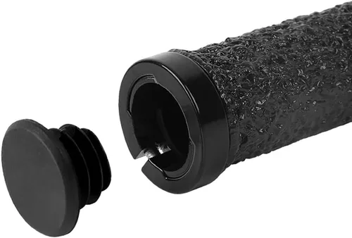 Vista 5 de Empuñaduras de manillar de bicicleta, 1 par de empuñaduras ergonómicas para manillar de bicicleta, agarre universal de doble bloqueo para manillar