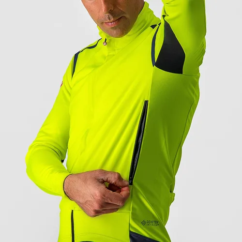 Vista 4 de Castelli Perfetto de ciclismo ROS de manga larga para ciclismo de carretera y grava, ciclismo