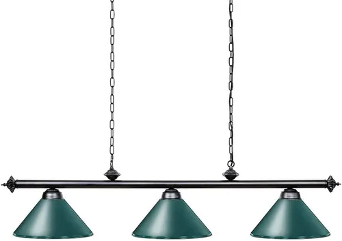 Vista 12 de Wellmet Luz de mesa de billar de 3 luces, iluminación de billar para mesa Dorado