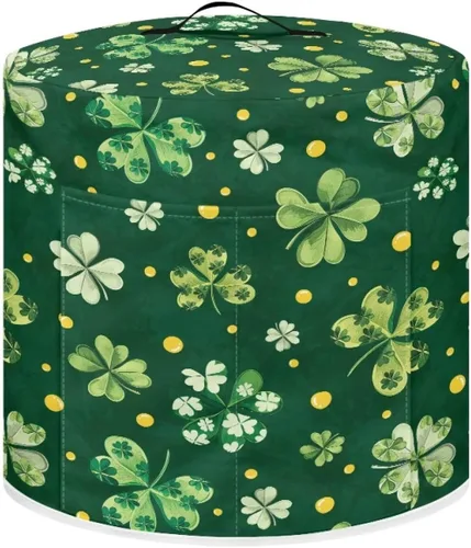 Vista 28 de Suobstales Cubierta antipolvo con estampado de girasol para olla instantánea de 6 cuartos de galón, diseño de nota musical, cubierta de olla a Nota