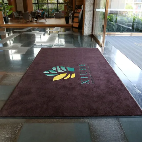 Vista 9 de Tapetes comerciales personalizados con logotipo personalizado, tapete de entrada grande, rascador de zapatos, tapete de entrada antideslizante